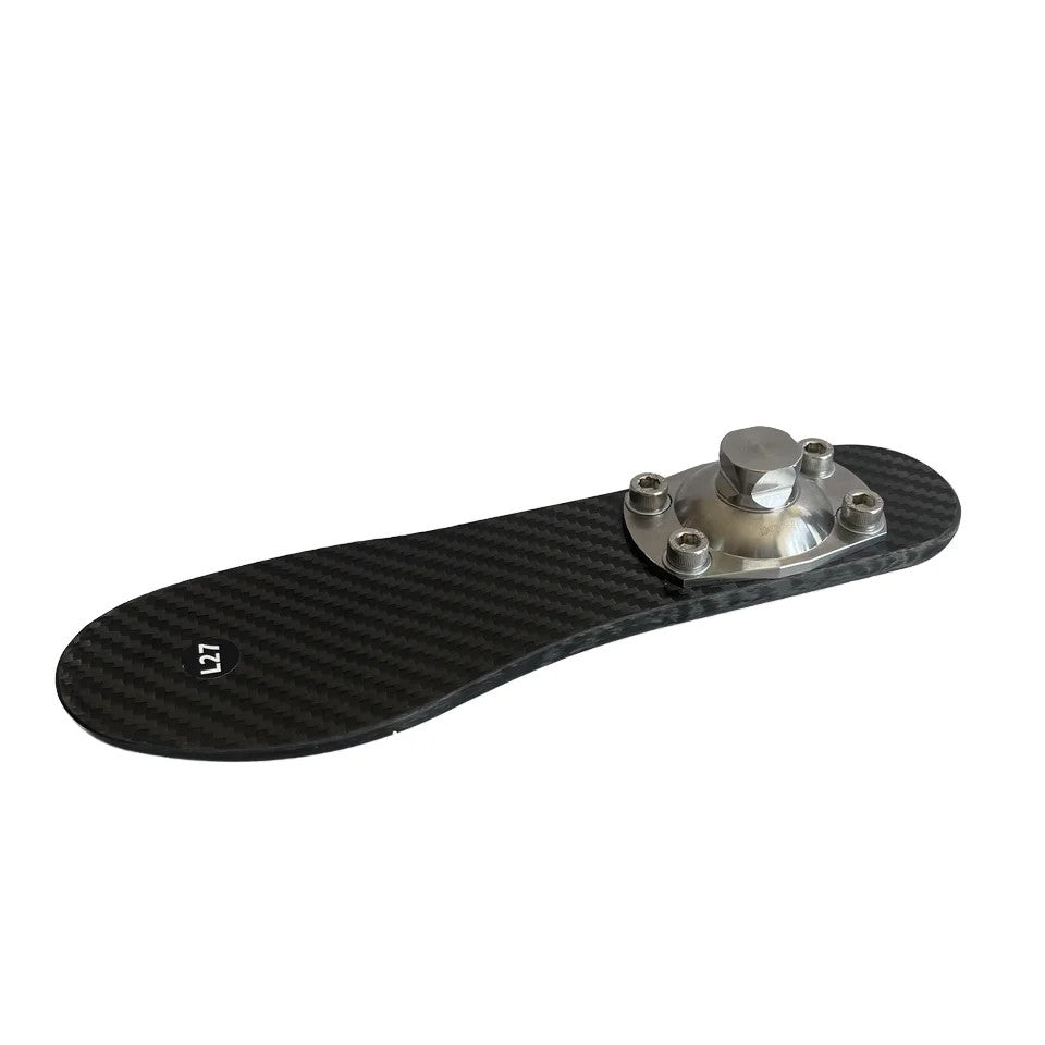 Flat Carbon Fiber Prosthetic Foot, Syme Foot, Max 100 kg, Sizes 22-27 cm