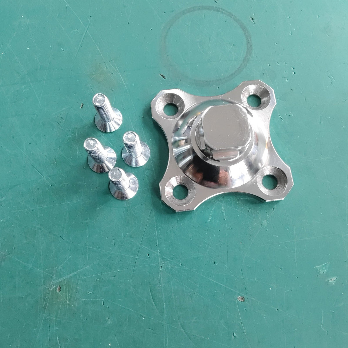 Pediatric Prosthetic Pyramid Adapter Plate Stainless Steel Aluminum