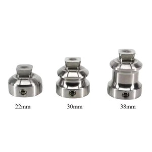 Pediatric bi-directional pyramid connectors in three sizes