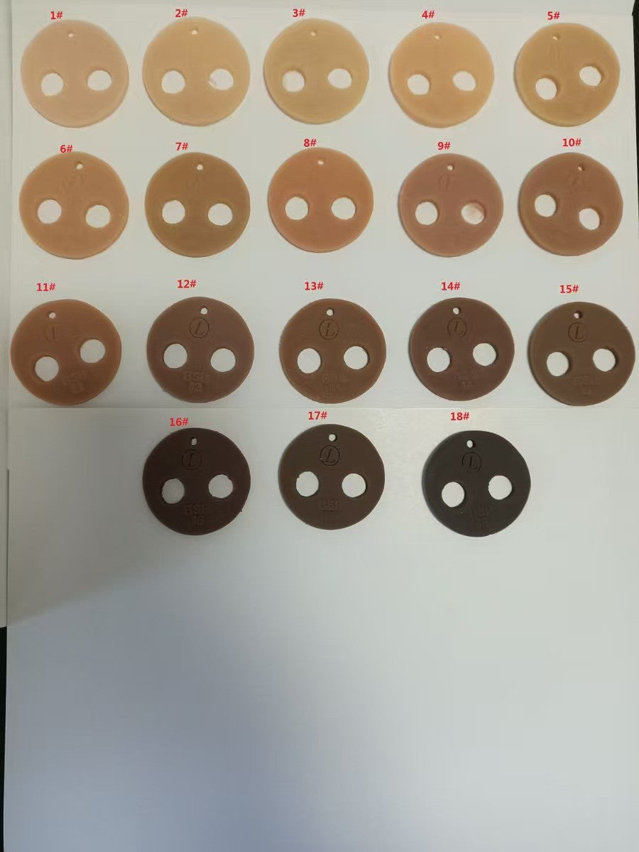Custom Silicone Prosthetic Ear for Missing or Damaged Ear Cosmetic Replacement