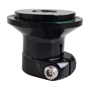 Black prosthetic connection plate