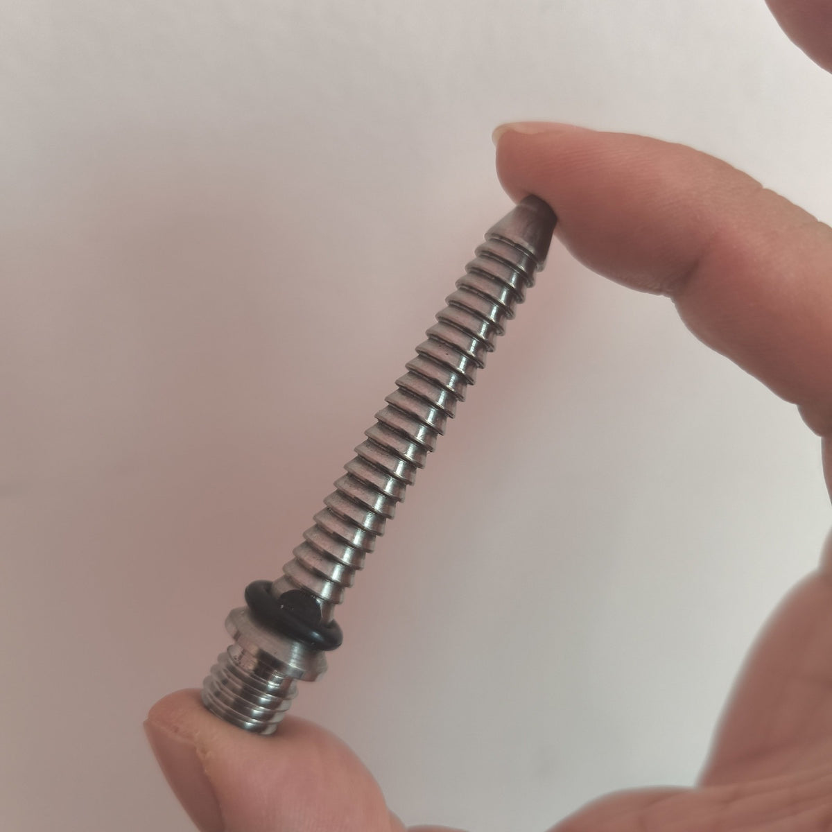 Titanium Prosthetic Lock Pin – Serrated Lock Rod Limb Accessory Part, 6.8 cm