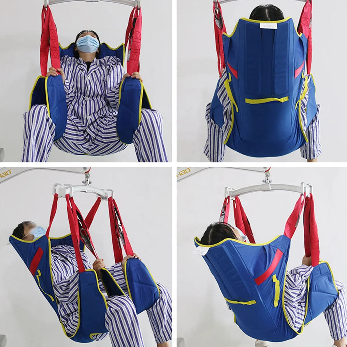 Full Body Mesh Patient Sling Shower Toilet Transfer Aid up to 230 kg / 507 lb