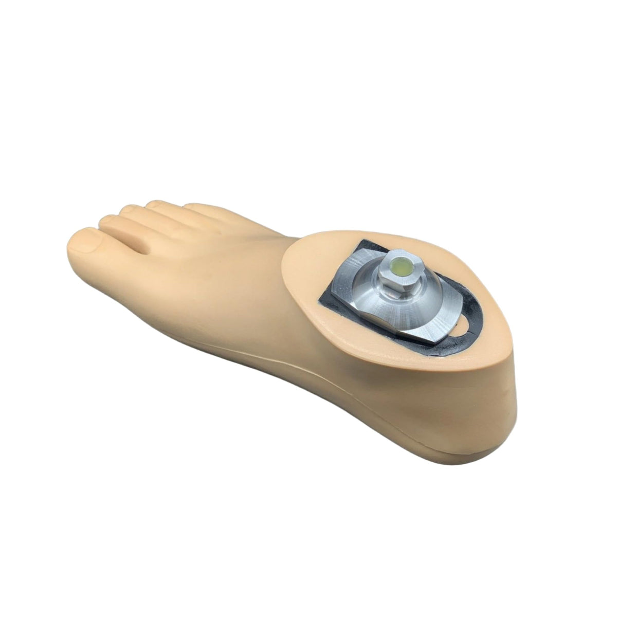 Dynamic Prosthetic Foot with Stainless Steel Adapter – Waterproof, Sizes 22–27 cm, Left/Right