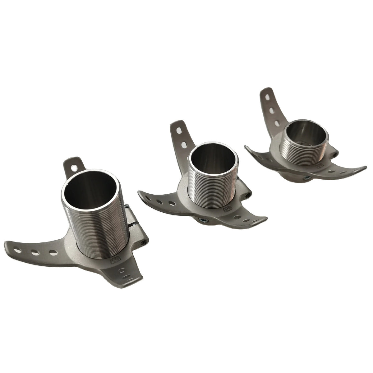 Rotatable Female Three-Jaw Prosthetic Adapter – Stainless Steel