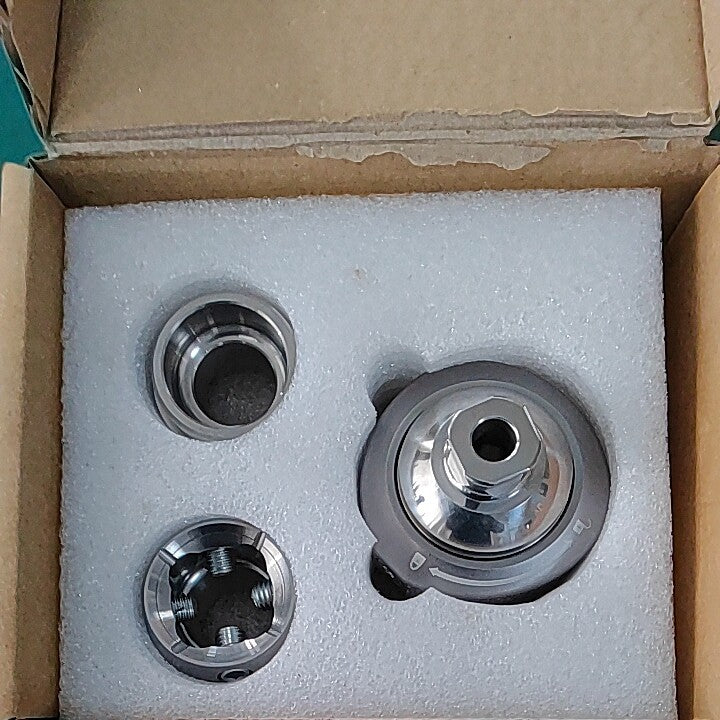 Lightweight Prosthetic Quick change Release Adapter SS / Ti Base + 3 Connectors