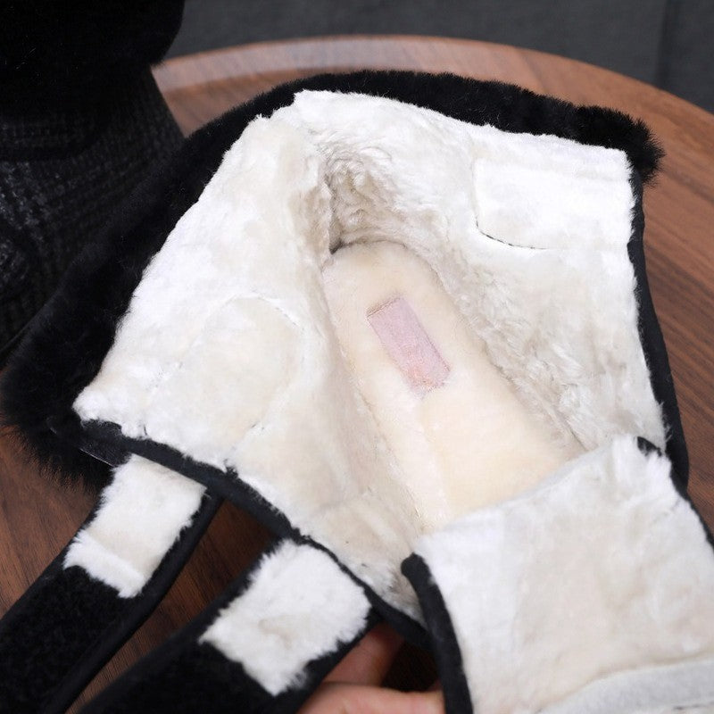 Women’s Mid-Calf Winter Boots – Diabetic Friendly, Wide & High Instep Fit