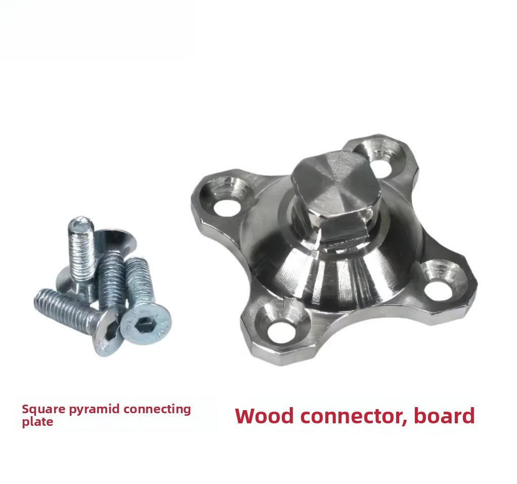 Pyramid Adapter Plate for Prosthetic Sockets