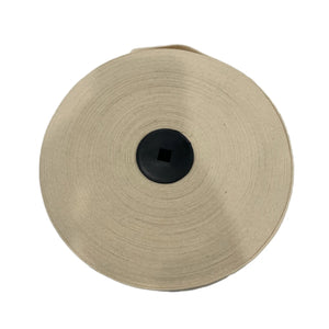 Top view of a cotton stockinette roll