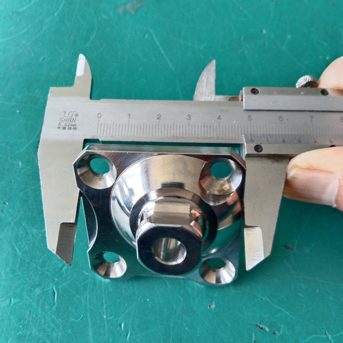 Prosthetic 45 Degree Offset Adapter Plate Stainless Steel Alignment 100kg — product image 7 of 10