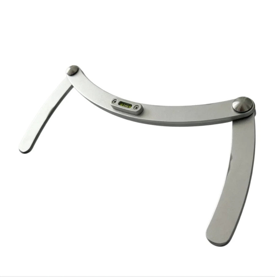 Aluminum Pelvic Level Ruler Precision Alignment Tool for Rehab Use