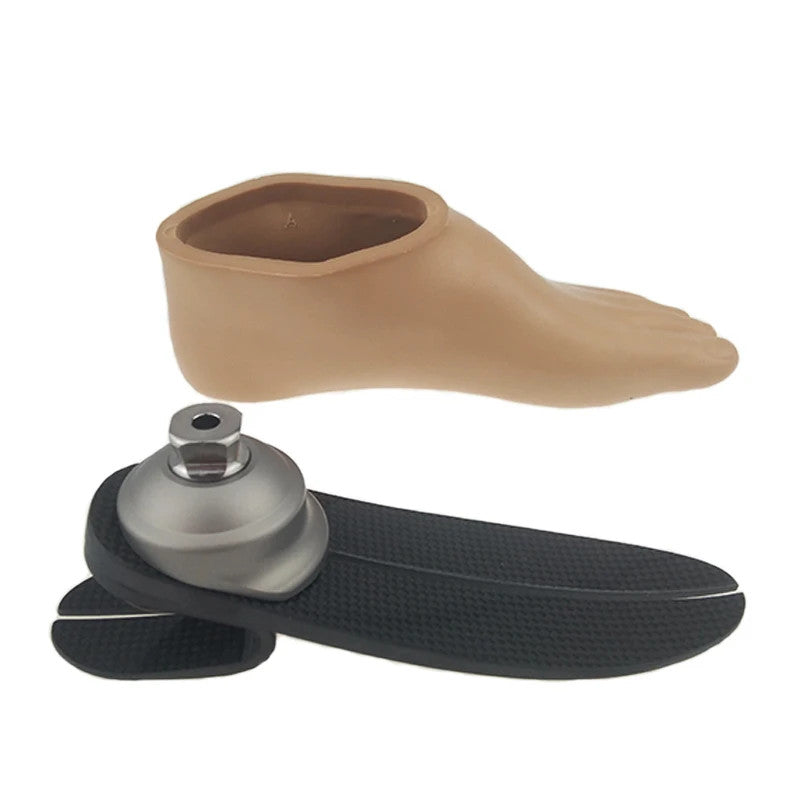 Carbon Fiber Prosthetic Foot Low Ankle 22-27 cm with Foot Shell & Sock