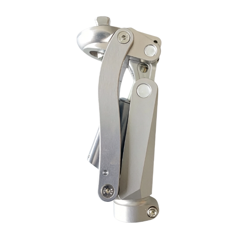 5-Axis Geometric Lock Pneumatic Knee Prosthetic Aluminum Alloy 125 kg