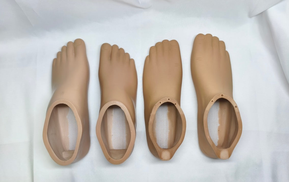 Universal Prosthetic Foot Shell for All Brands | Size 22–29 | Easy Fit Cover