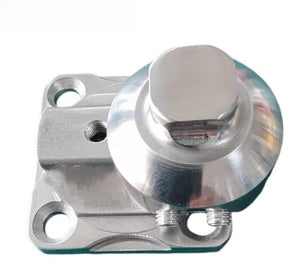 Prosthetic pyramid plate connector