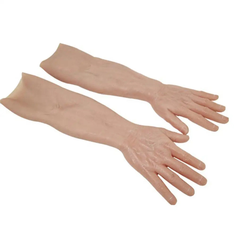 Silicone Muscle Suit 170-185 cm 60-90 kg Half Arm Cosplay Skin Cover