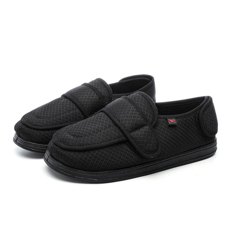 Diabetic-Friendly Summer Wide Fit Fabric Shoes for Swollen Feet & Bunions