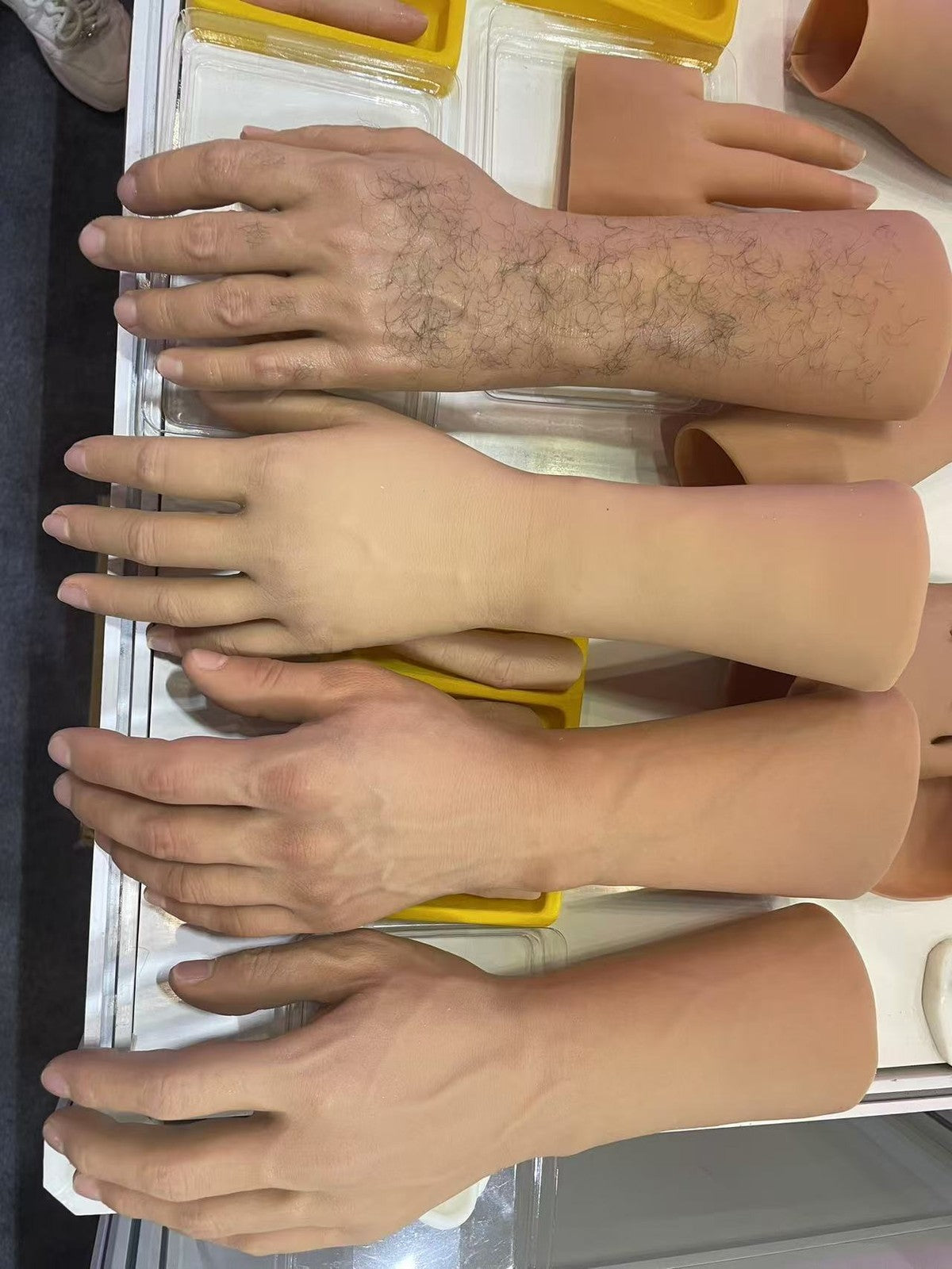 Realistic Silicone Prosthetic Half & Full Hand Custom Premium Cosmetic
