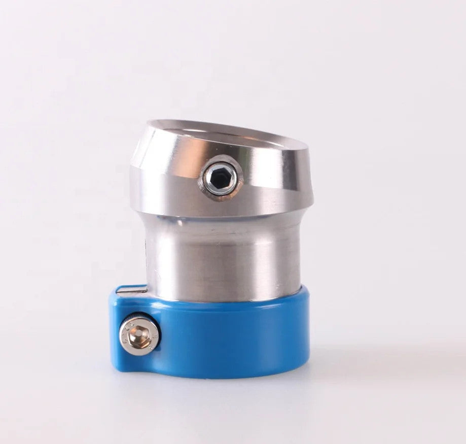 Angled Tube Adapter for Prosthetics Lower Limb, Titanium or Aluminum, M10 Thread — product image 2 of 6