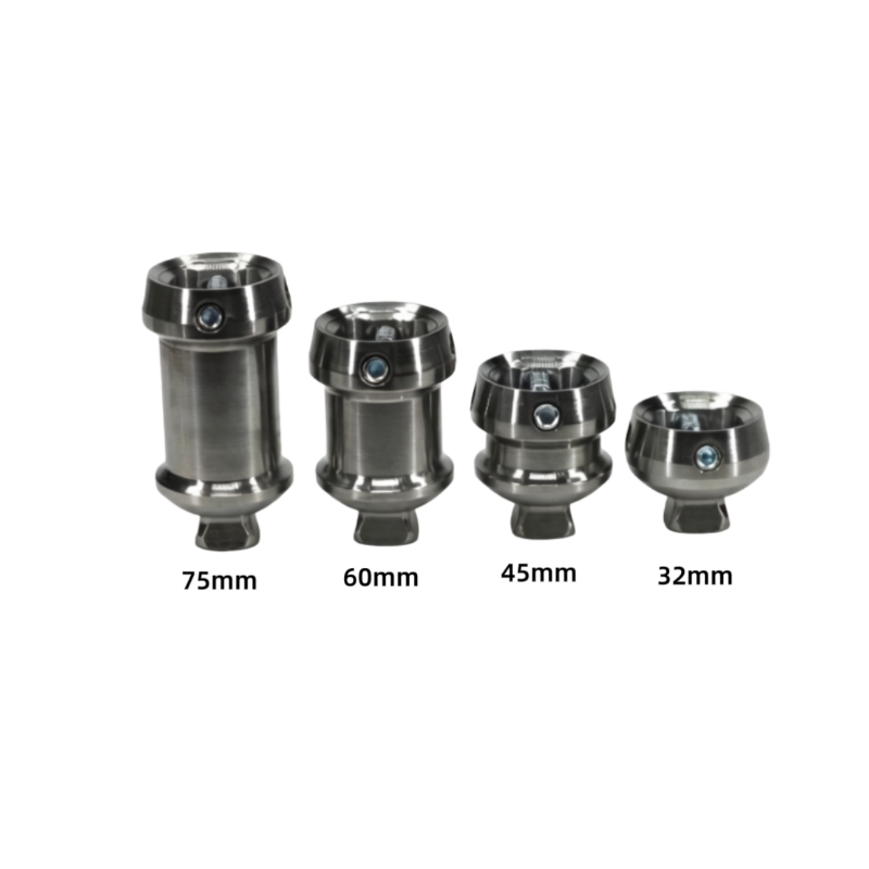 Prosthetic Bi-Directional Pyramid Adapter 32/45/60/75 mm Titanium Steel