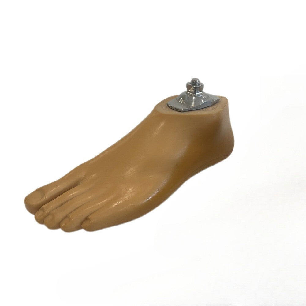 SACH Prosthetic Foot Adapter, Universal Fit, Size 21–30, Left/Right, Beige