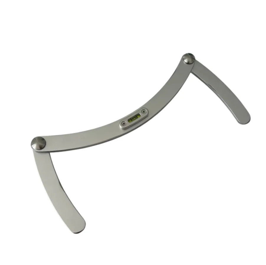 Aluminum Pelvic Level Ruler Precision Alignment Tool for Rehab Use