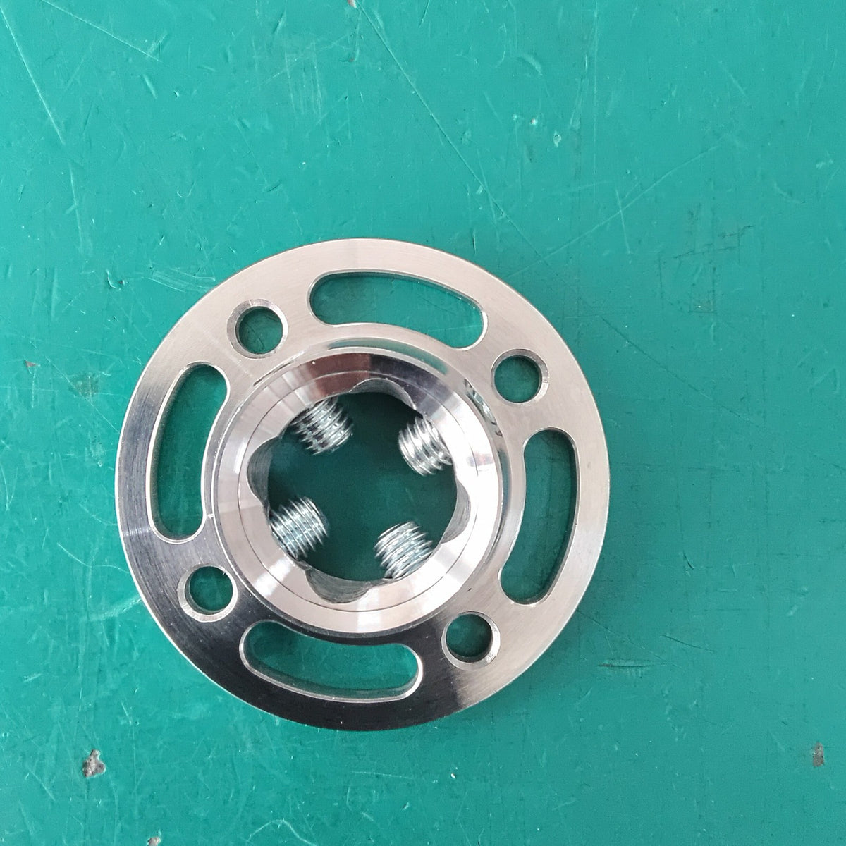 Adjustable Rotating Prosthetic Adapter Plate Round Connector Aluminum Steel — product image 7 of 13
