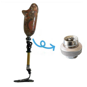 Female Quick-Release Prosthetic Adapter