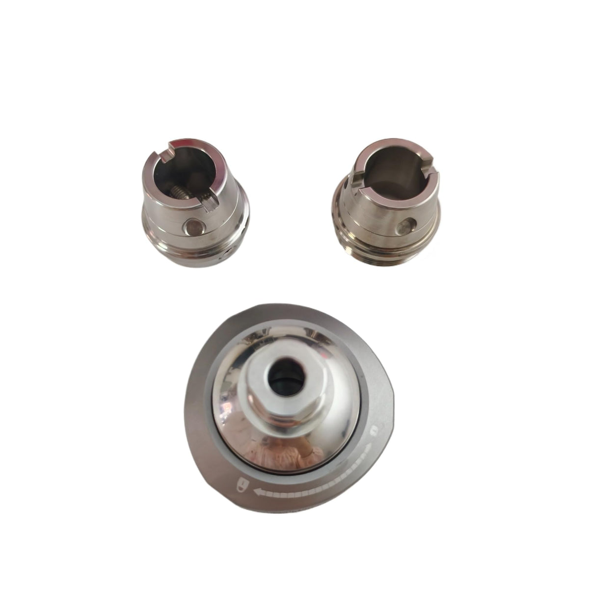 Prosthetic Leg Quick Release Adapter, Quick Change System, 3 Connectors