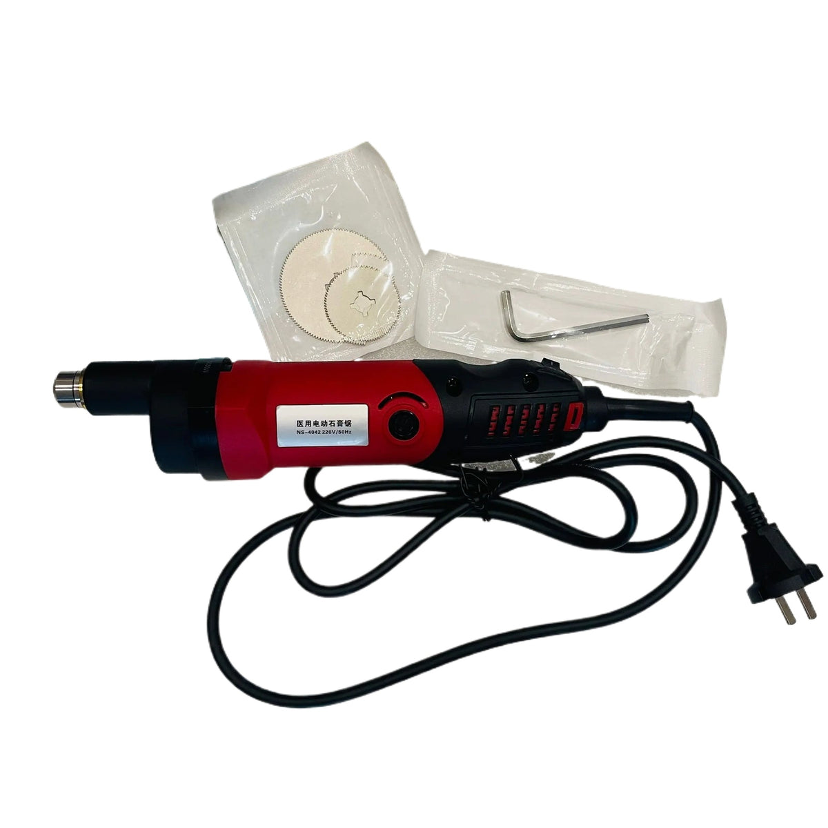 Orthopedic Electric Plaster Saw with 3 Blades Adjustable Speed for Cast Removal