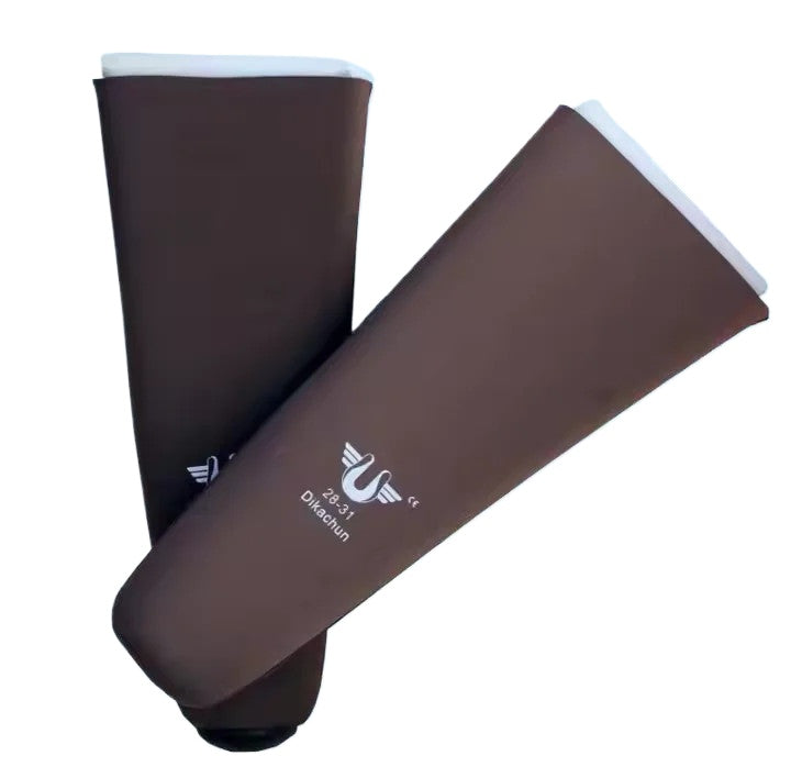 Gel Prosthetic Liner BK Anti Slip Fabric Surface 3 mm 6 mm Sizes