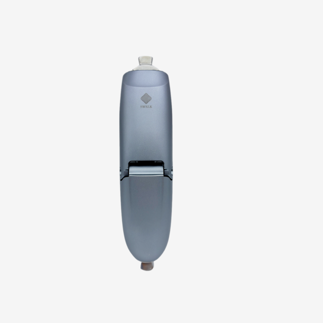 MOVENTIX dual hydraulic prosthetic knee joint, front view